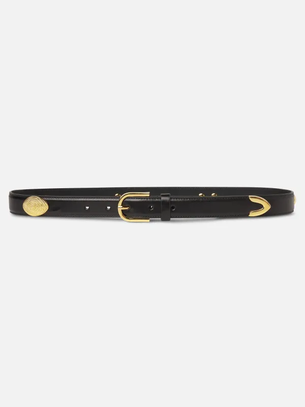 The Dorè Belt -- Black made by Frame Denim