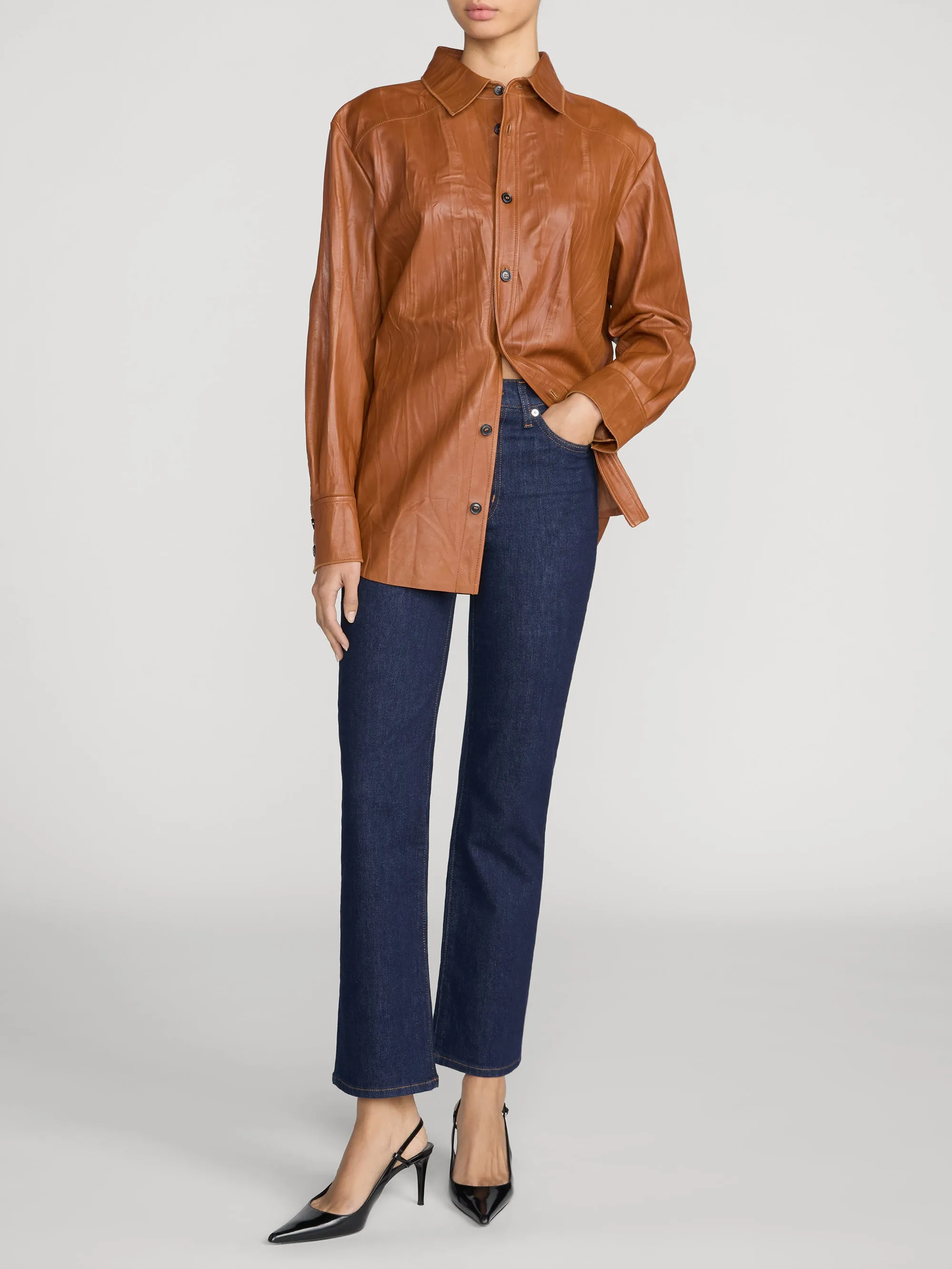 Le Sleek Straight -- Rinse sold by Frame Denim product image thumbnail 2