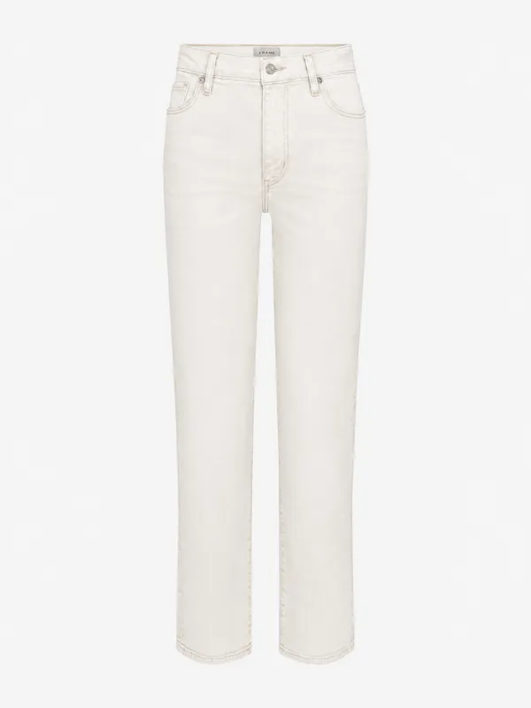 Le Sleek Straight -- Au Natural Clean Raw After made by Frame Denim
