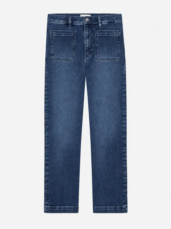 Le Sleek Straight Patch Pocket -- Good Life made by Frame Denim