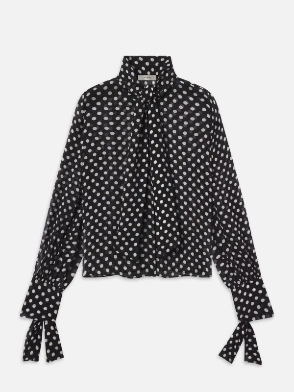 The Nouvelle Blouse made by Frame Denim