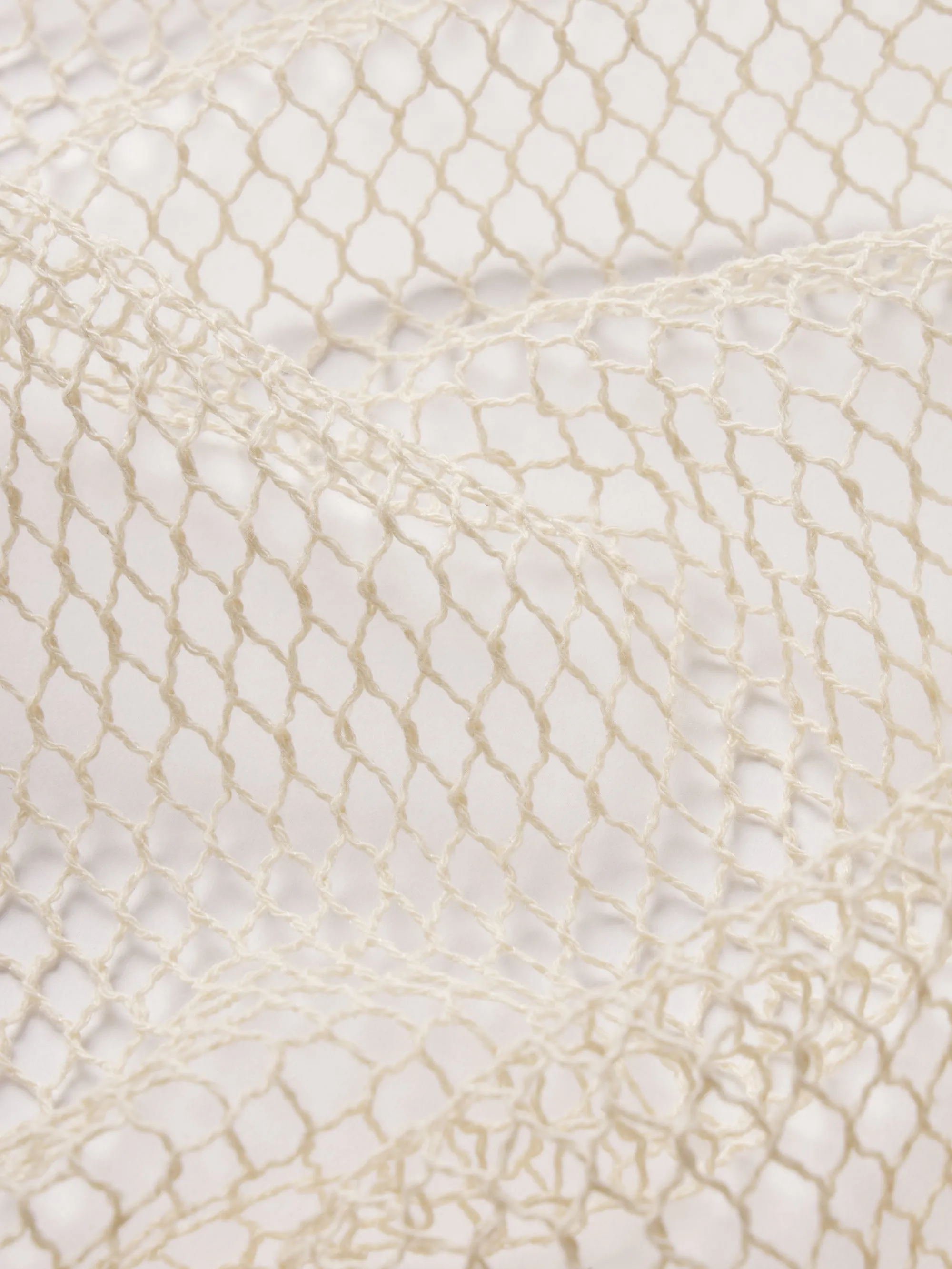 The Mesh Glimmer Bodysuit -- Cream sold by Frame Denim product image thumbnail 4