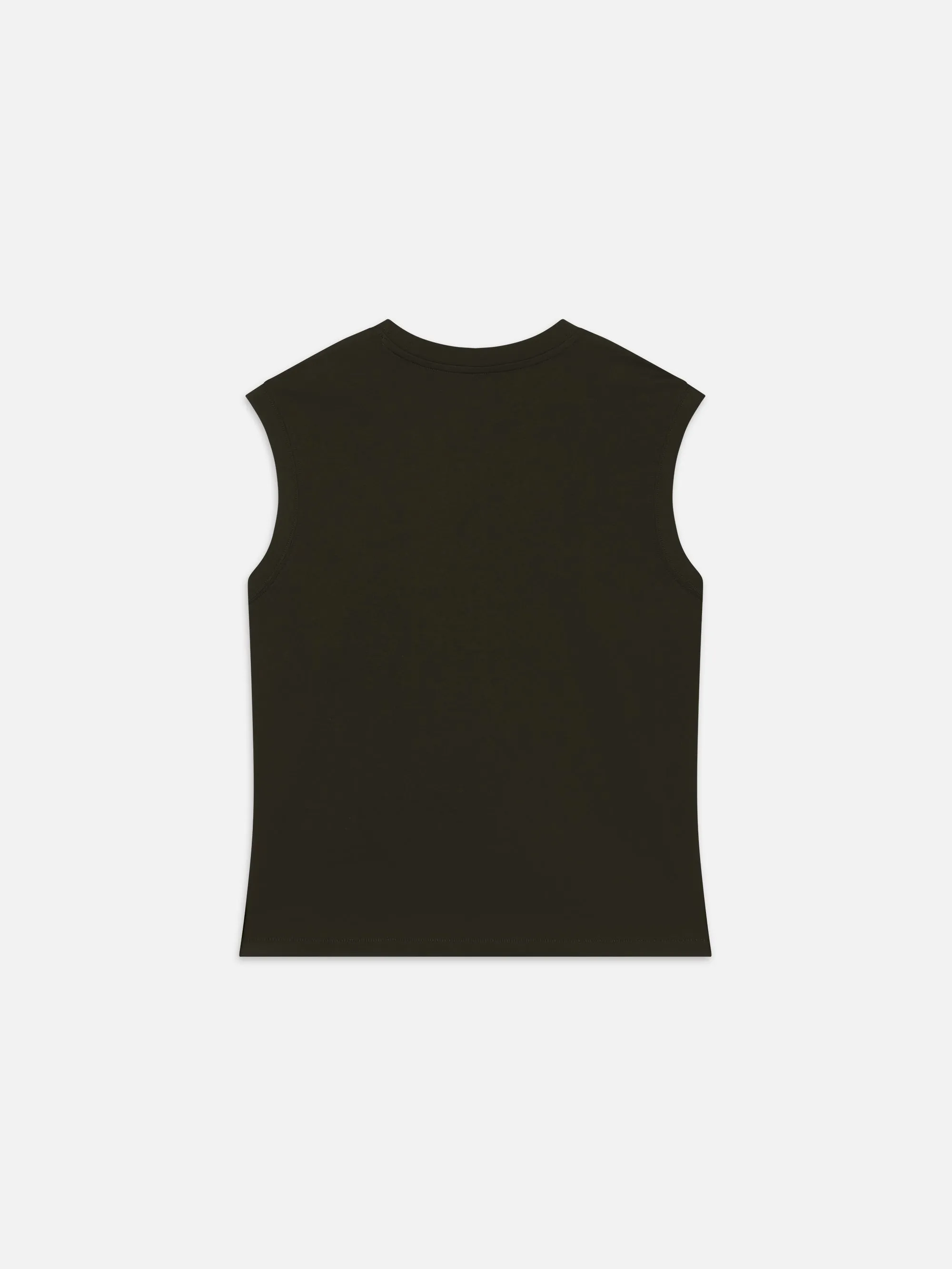 Muscle Crew Tank -- Military sold by Frame Denim product image thumbnail 3