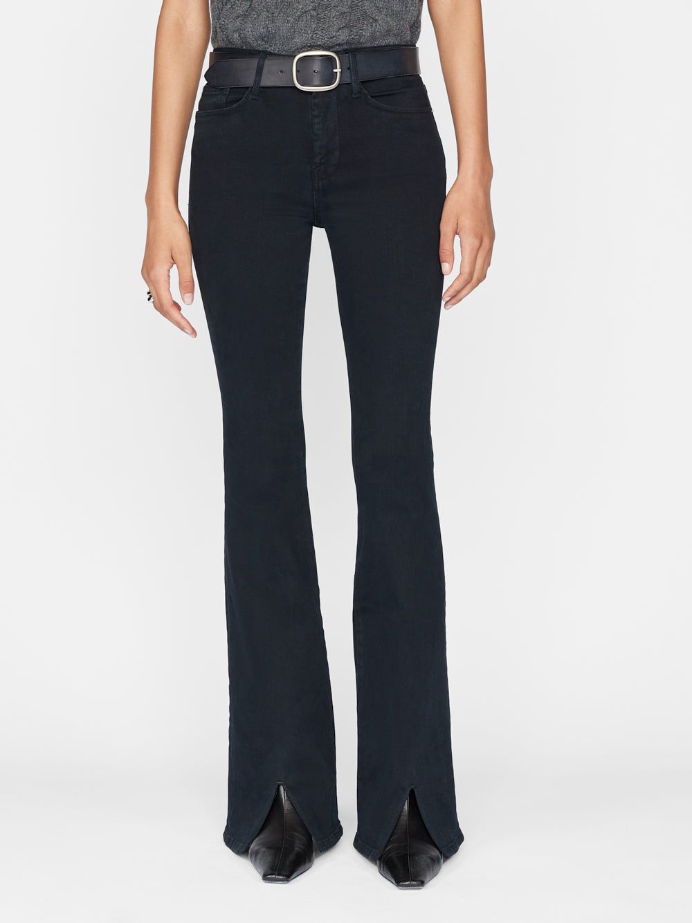 Le One Flare Front Slit -- Larsen sold by Frame Denim