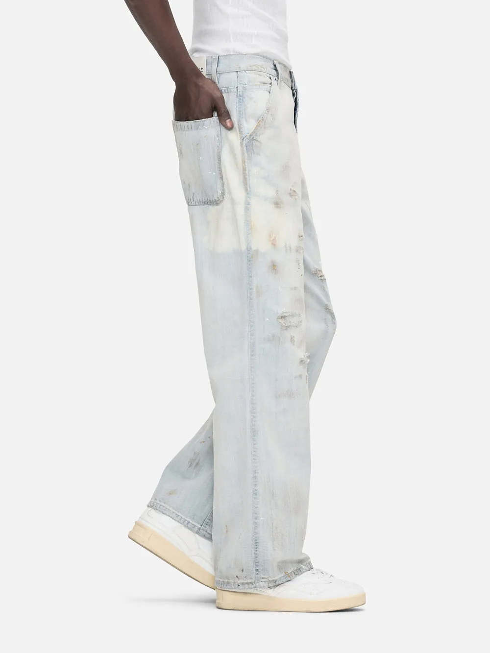 Skater Jean -- Panama Rips sold by Frame Denim product image thumbnail 4