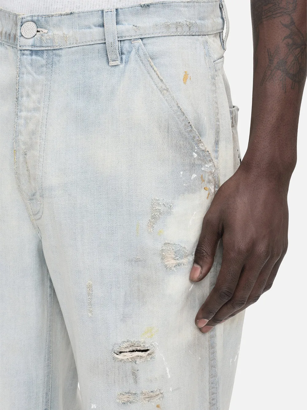 Skater Jean -- Panama Rips sold by Frame Denim product image thumbnail 5