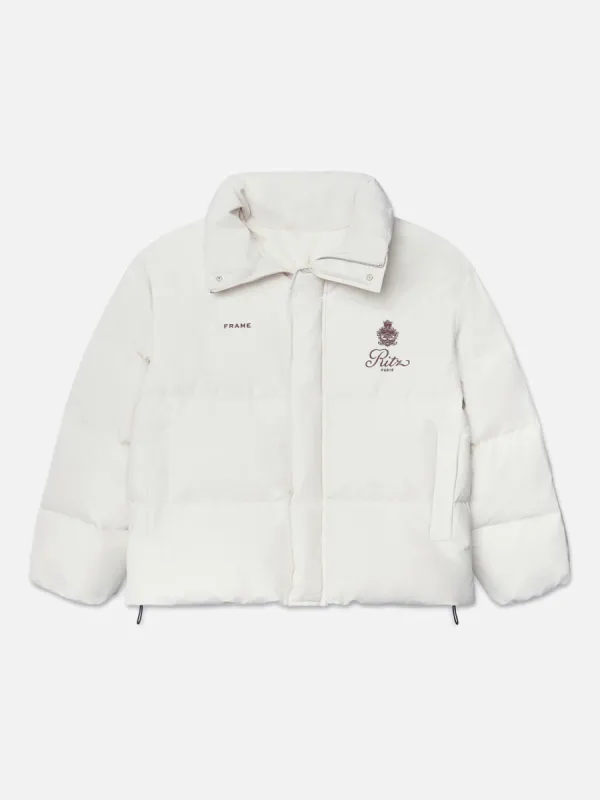 Ritz Men's Puffer -- Cream made by Frame Denim