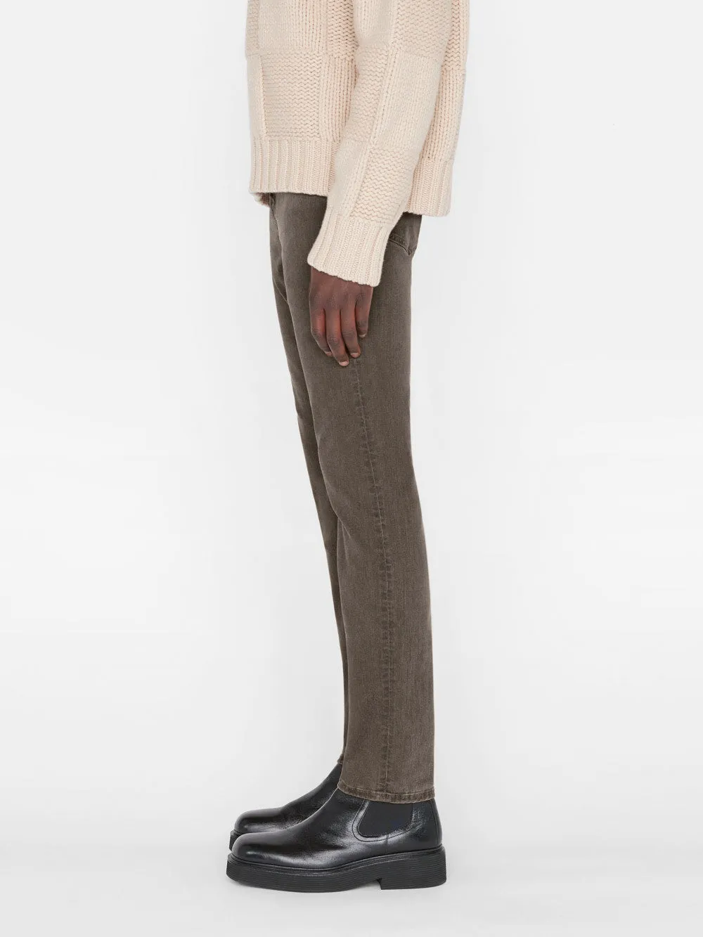 L'Homme Slim Brushed Twill -- Dark Camel sold by Frame Denim product image thumbnail 5
