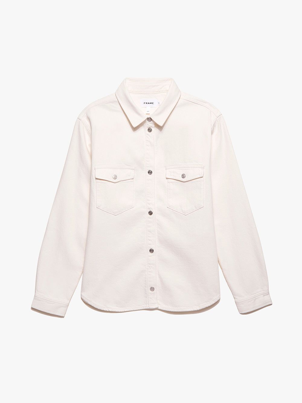 Double Pocket Shirt -- Off White sold by Frame Denim product image thumbnail 6
