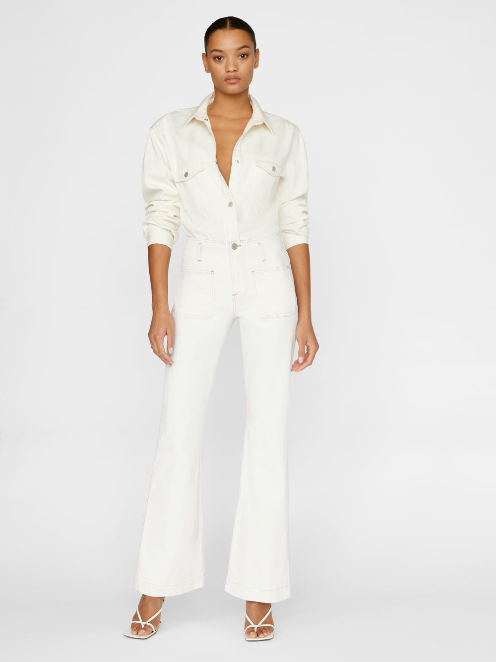 Double Pocket Shirt -- Off White sold by Frame Denim product image thumbnail 2