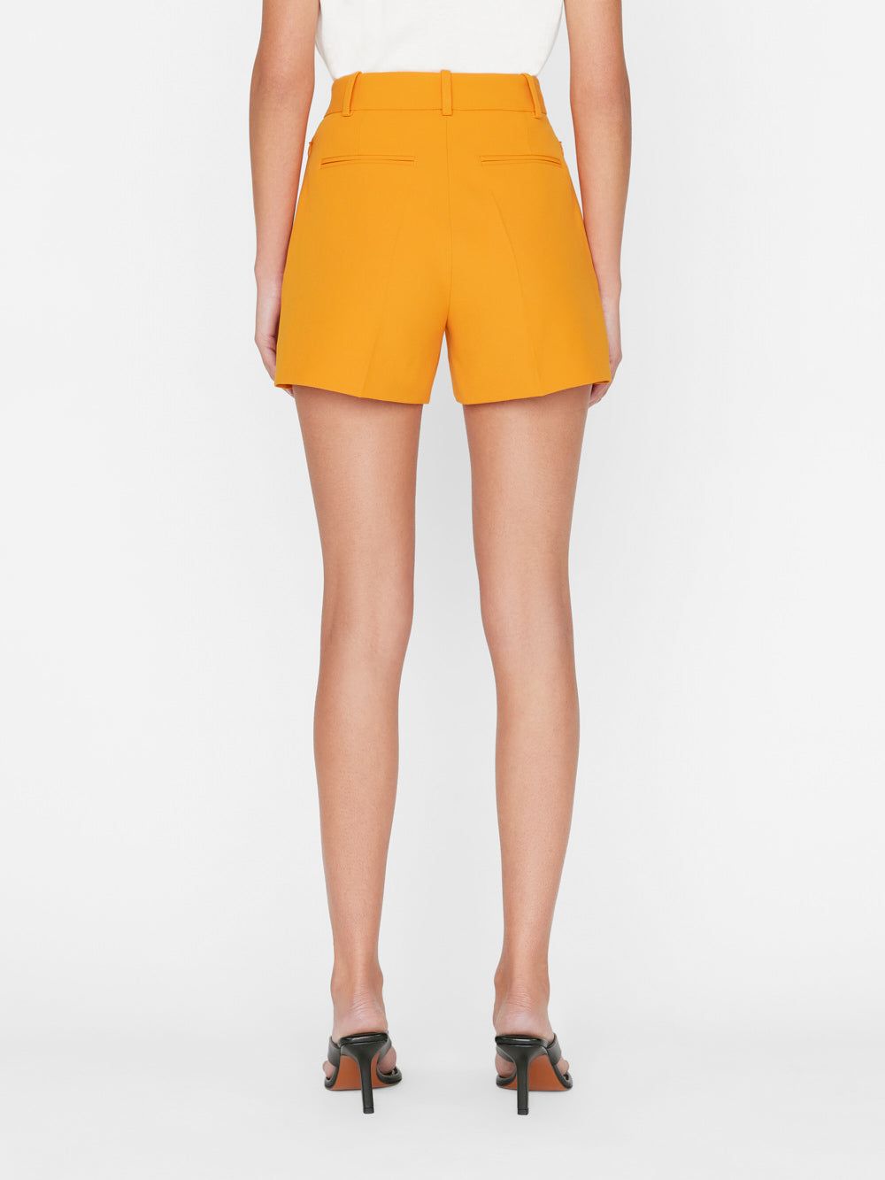 High Rise Trouser Short -- Nectarine sold by Frame Denim product image thumbnail 6