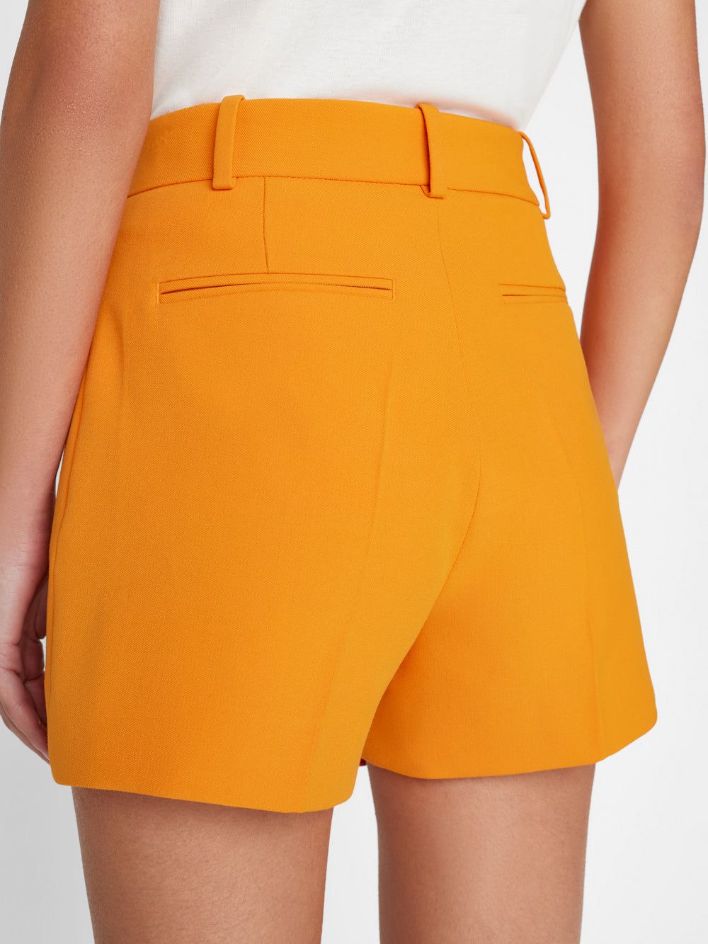High Rise Trouser Short -- Nectarine sold by Frame Denim product image thumbnail 3