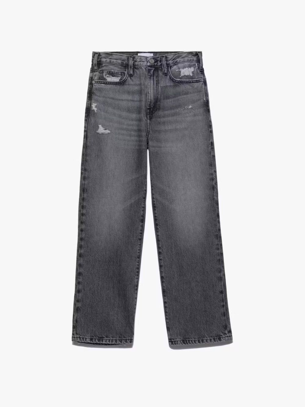 Le Jane Crop -- Kallin Rips sold by Frame Denim