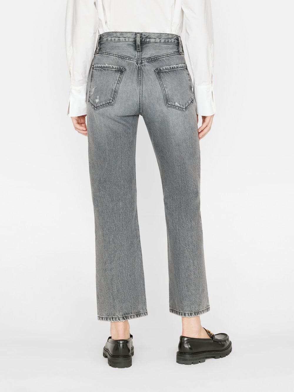 Le Jane Crop -- Kallin Rips sold by Frame Denim product image thumbnail 8