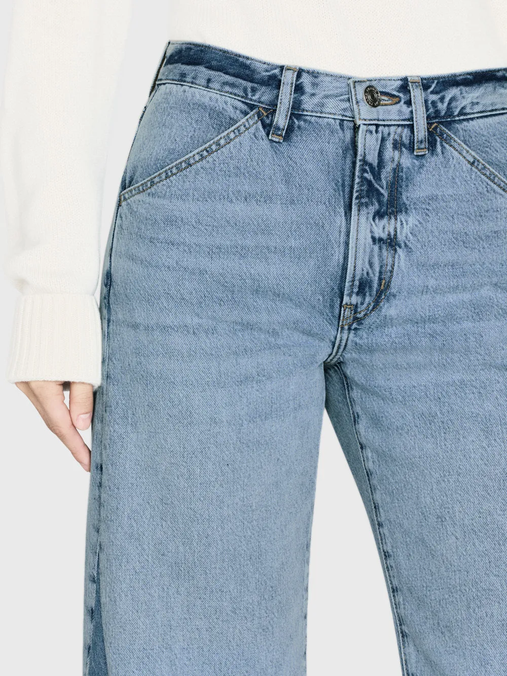 Le Baggy Palazzo Outseam Insert -- Fairytale sold by Frame Denim product image thumbnail 5