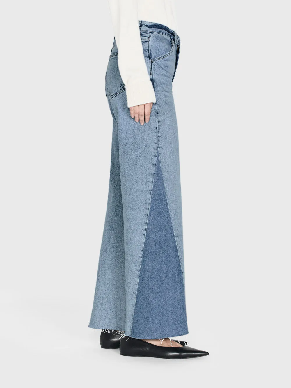 Le Baggy Palazzo Outseam Insert -- Fairytale sold by Frame Denim product image thumbnail 3