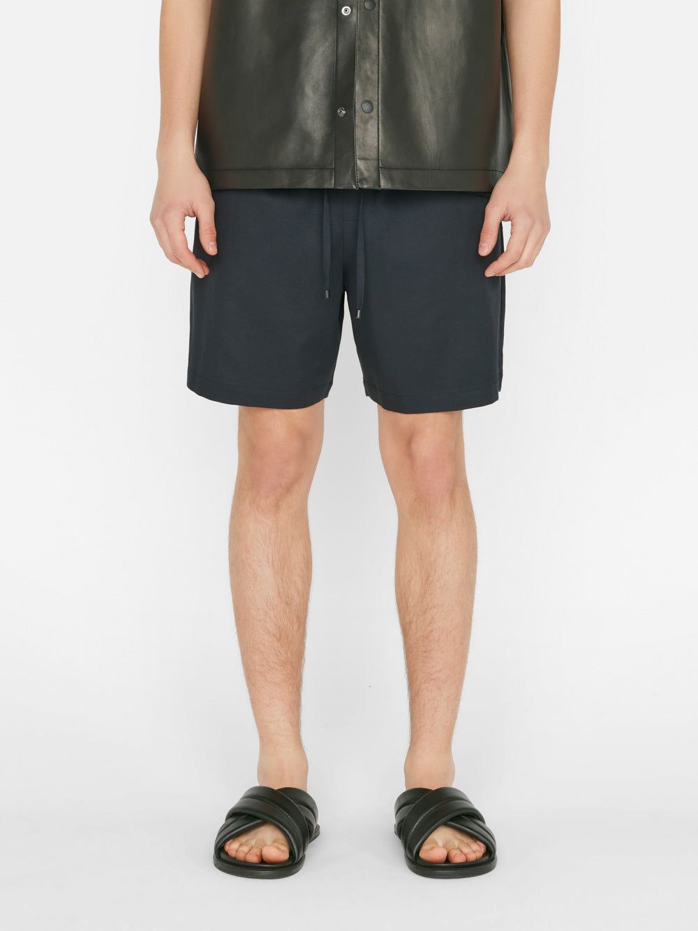 Soft Cotton Traveler Short -- Dark Navy sold by Frame Denim product image thumbnail 3