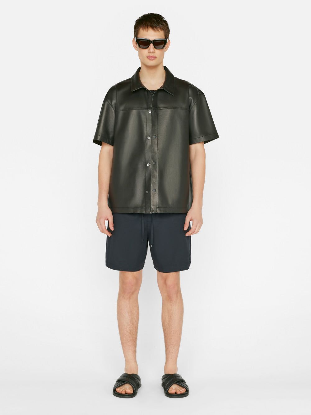 Soft Cotton Traveler Short -- Dark Navy sold by Frame Denim product image thumbnail 2