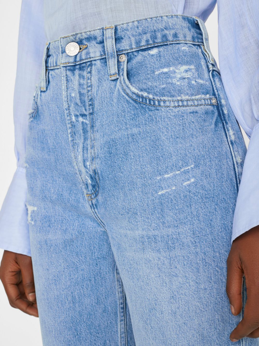 Le High 'N' Tight Straight Slit -- Zona sold by Frame Denim product image thumbnail 7