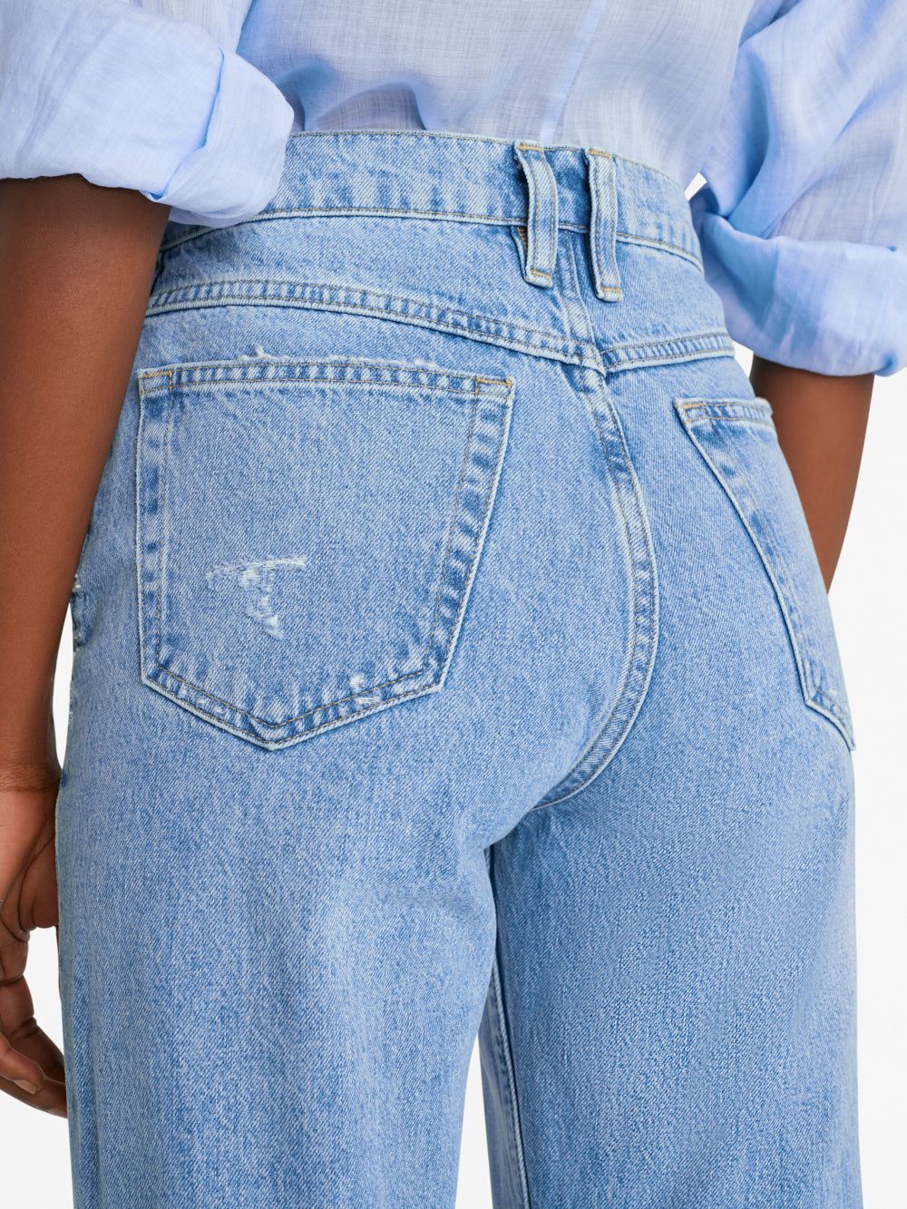 Le High 'N' Tight Straight Slit -- Zona sold by Frame Denim product image thumbnail 6
