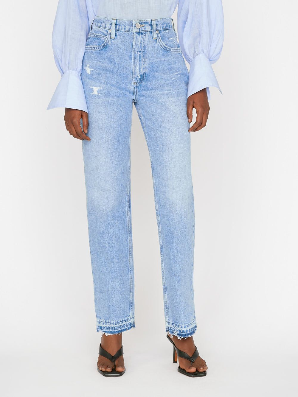 Le High 'N' Tight Straight Slit -- Zona sold by Frame Denim product image thumbnail 2