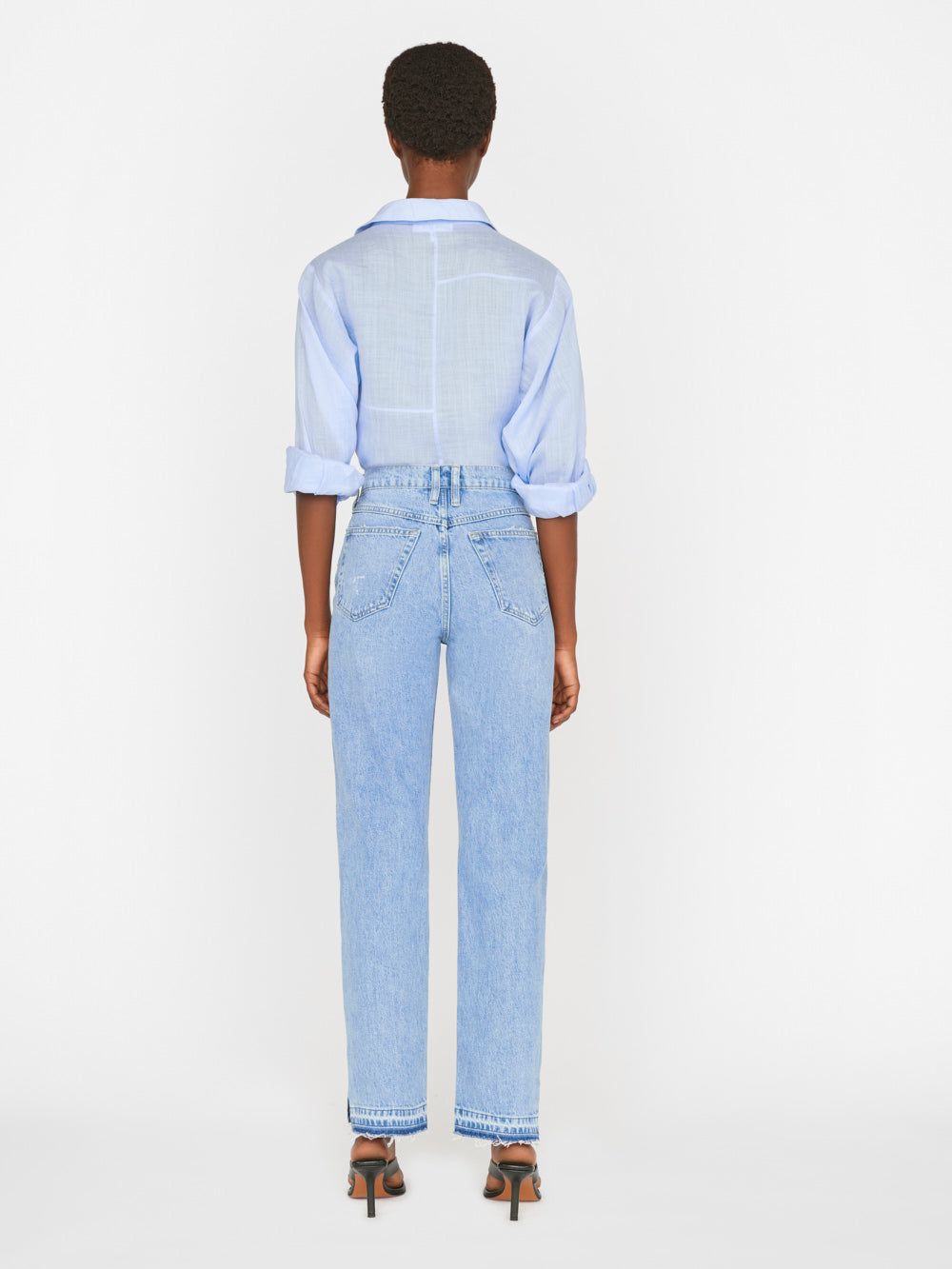 Le High 'N' Tight Straight Slit -- Zona sold by Frame Denim product image thumbnail 9