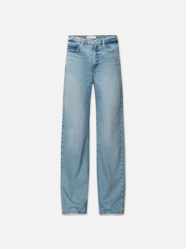 Le Jane Wide Leg -- Weston Grind sold by Frame Denim
