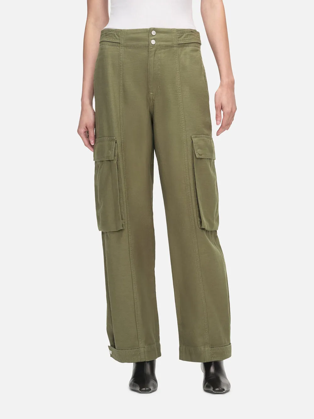 Wide Leg Cargo -- Poblano sold by Frame Denim product image thumbnail 2