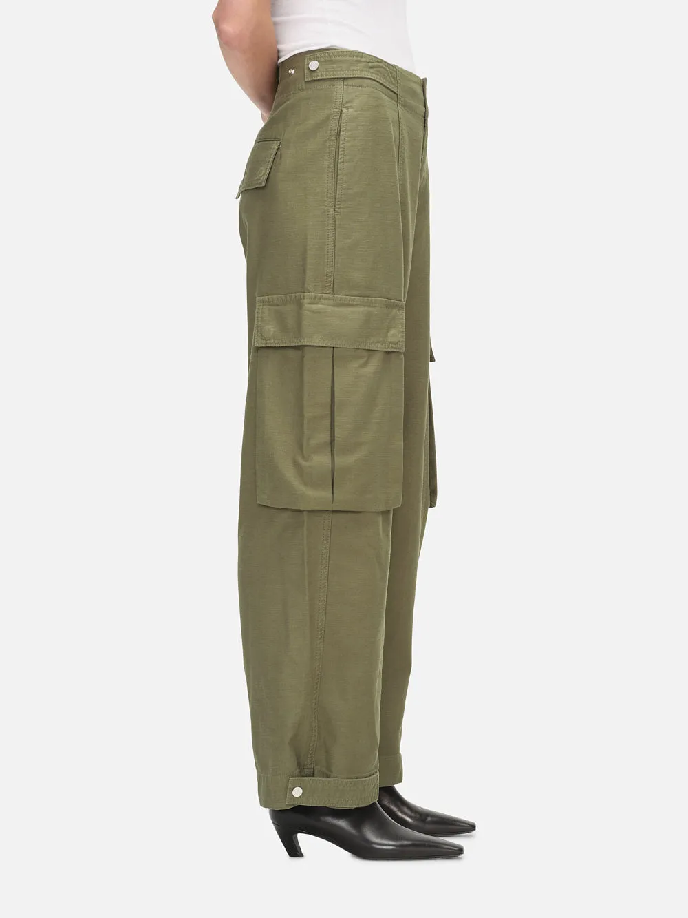 Wide Leg Cargo -- Poblano sold by Frame Denim product image thumbnail 4
