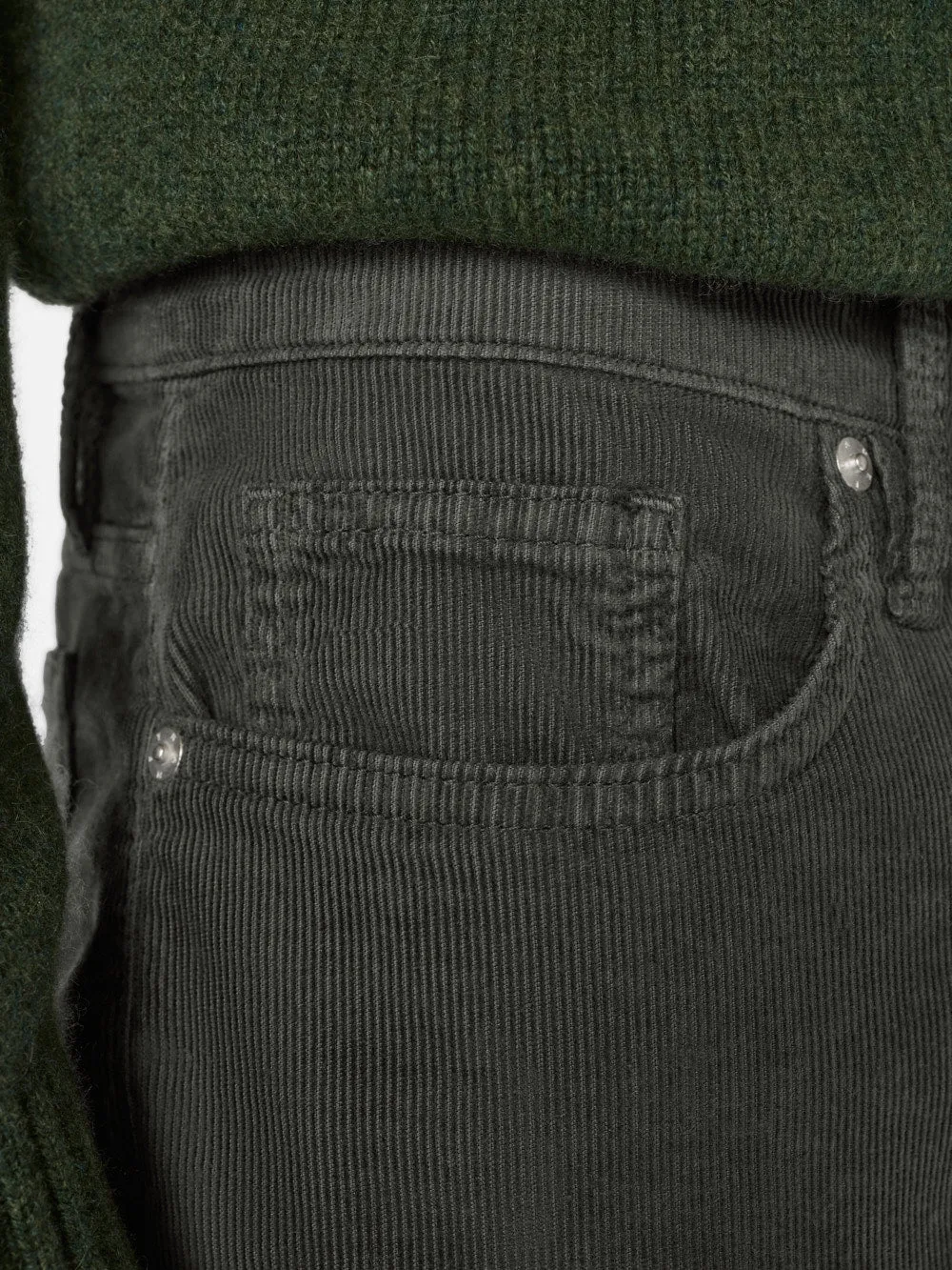 L'Homme Slim Corduroy -- Charcoal Grey sold by Frame Denim product image thumbnail 5