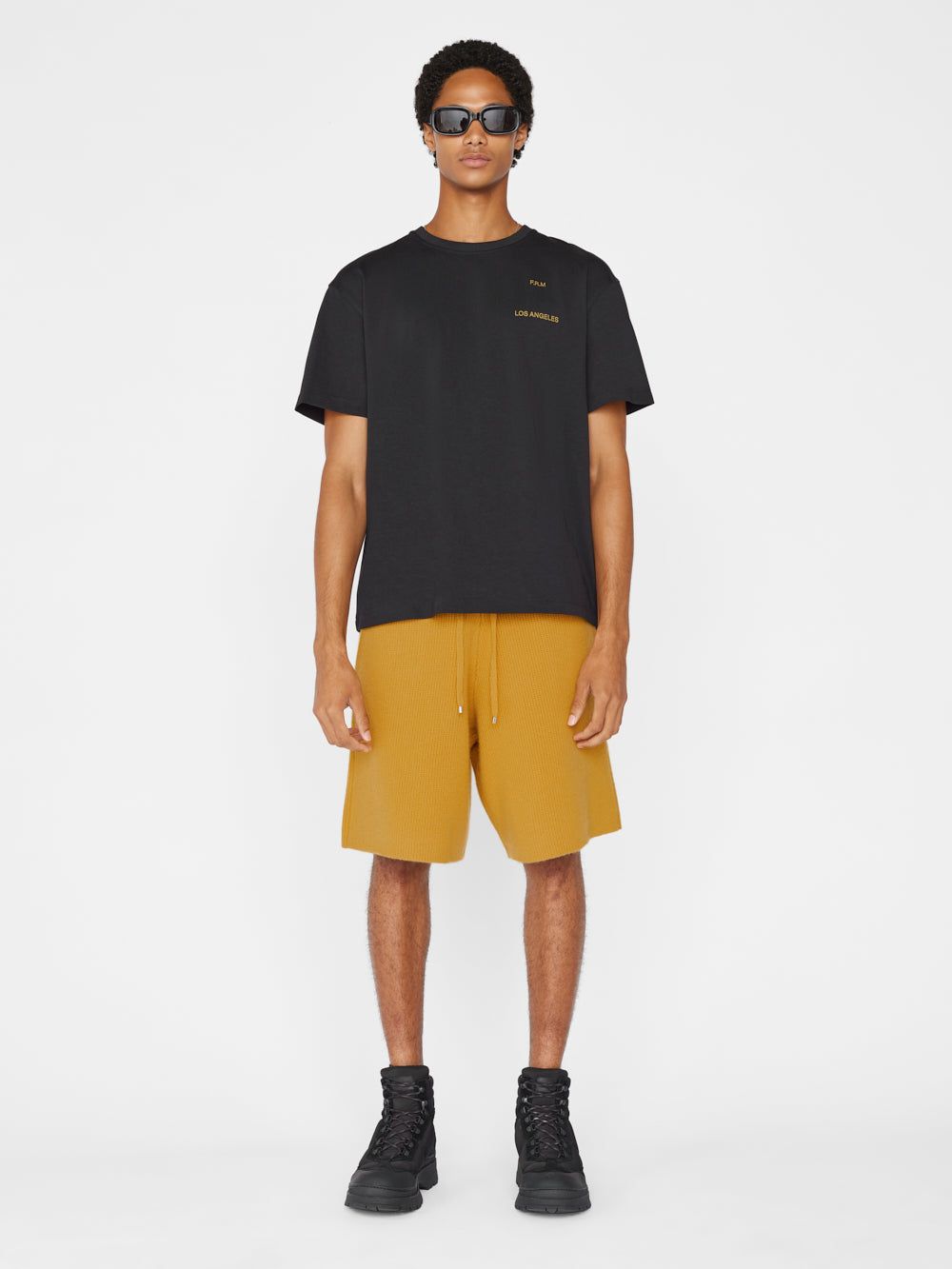 Frame LA Graphic Tee -- Noir sold by Frame Denim