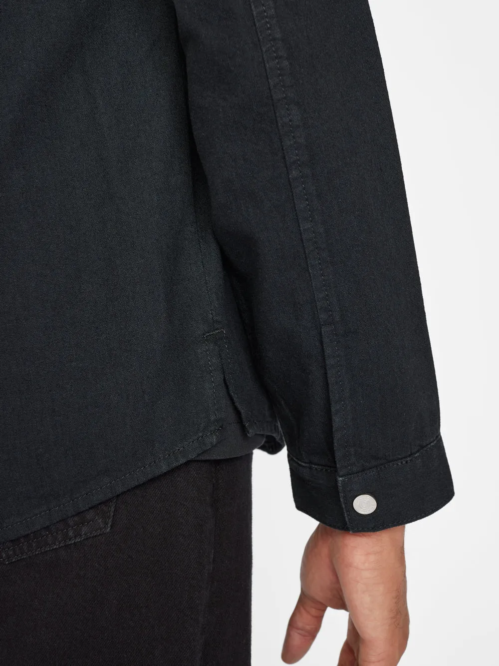 Denim Shirt -- Noir sold by Frame Denim product image thumbnail 5