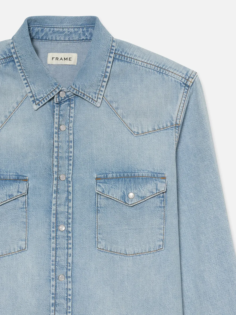 Western Denim Shirt -- Salvador sold by Frame Denim product image thumbnail 4