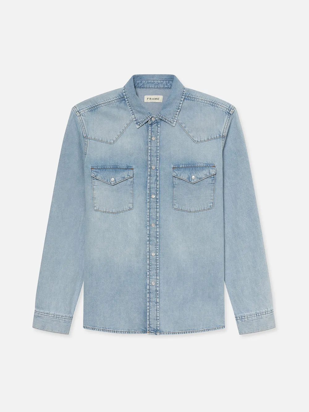 Western Denim Shirt -- Salvador sold by Frame Denim