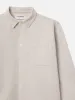 Waffle Textured Shirt -- Off White sold by Frame Denim