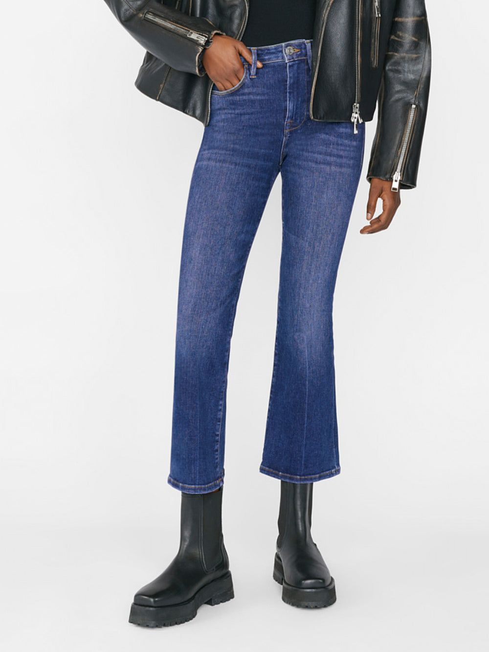 Le One Crop Mini Boot -- Prima sold by Frame Denim product image thumbnail 2