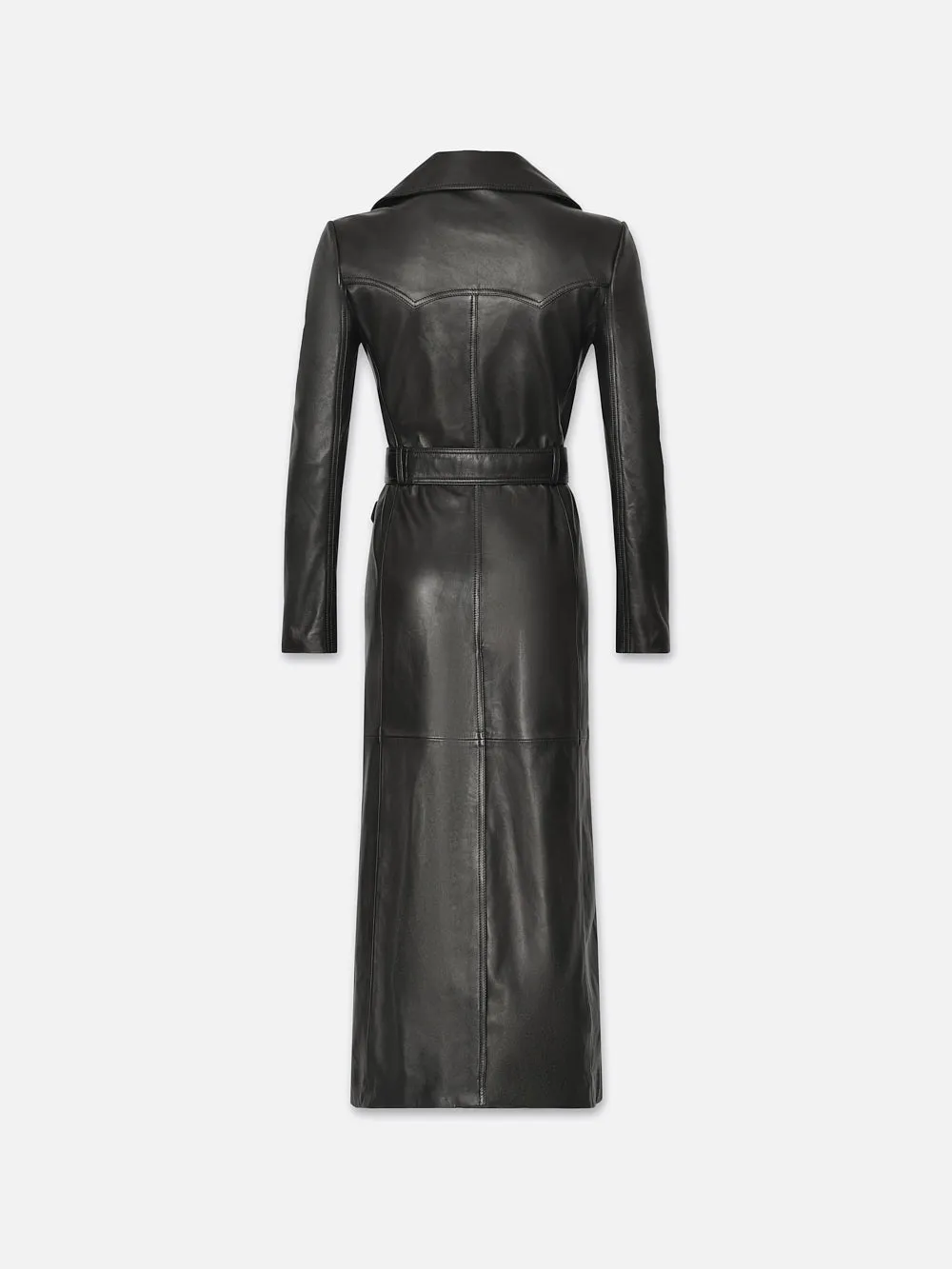 Leather Trench -- Black sold by Frame Denim product image thumbnail 3