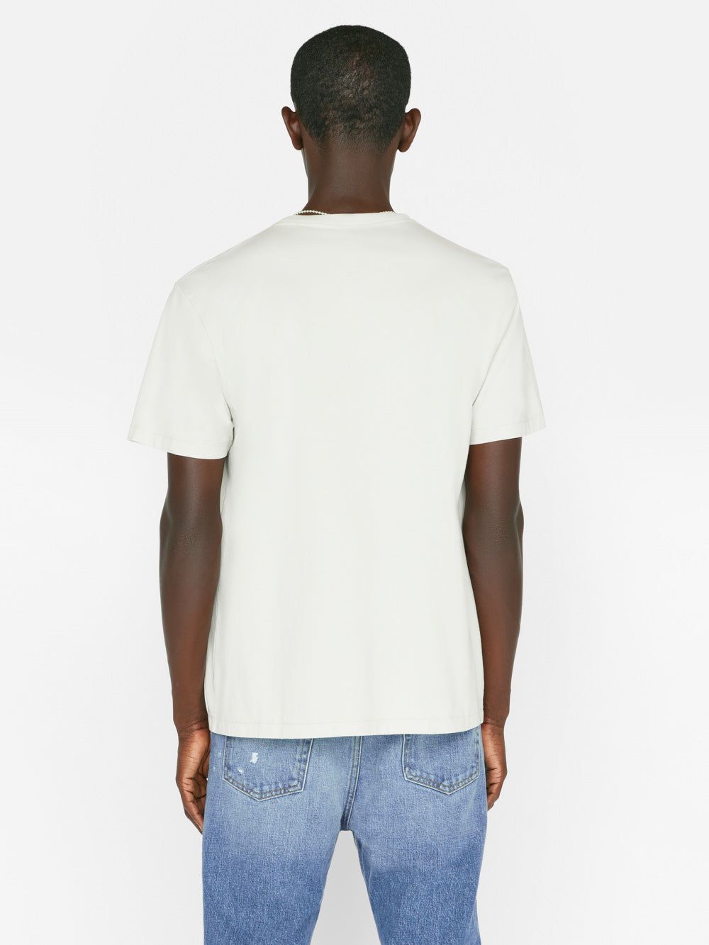 Waved Graphic Tee -- Ecru sold by Frame Denim product image thumbnail 6