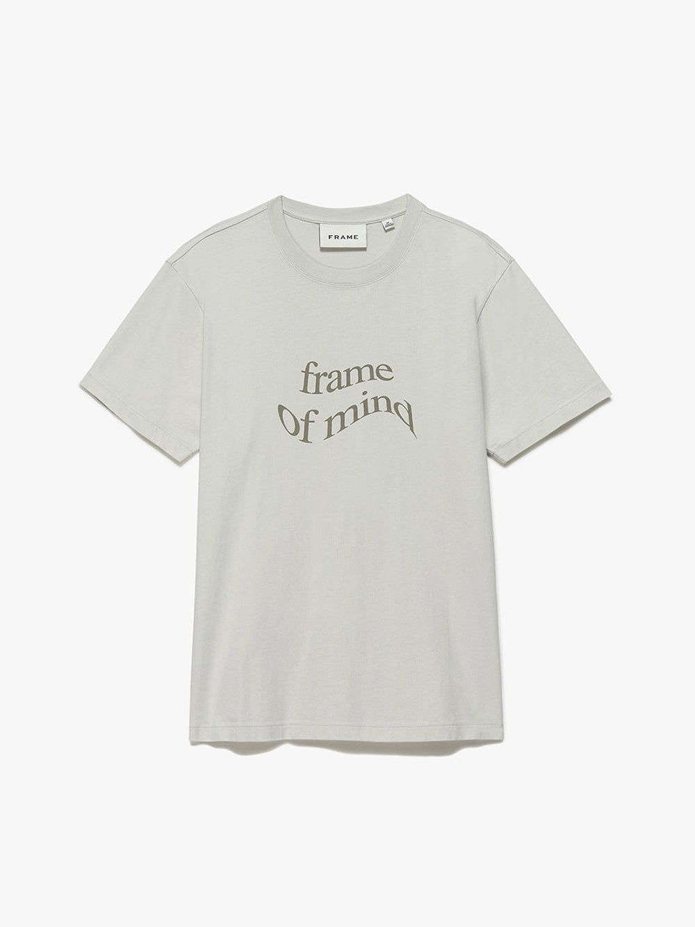 Waved Graphic Tee -- Ecru sold by Frame Denim