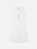 Le Slim Palazzo -- White sold by Frame Denim