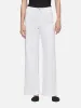 Le Slim Palazzo -- White sold by Frame Denim