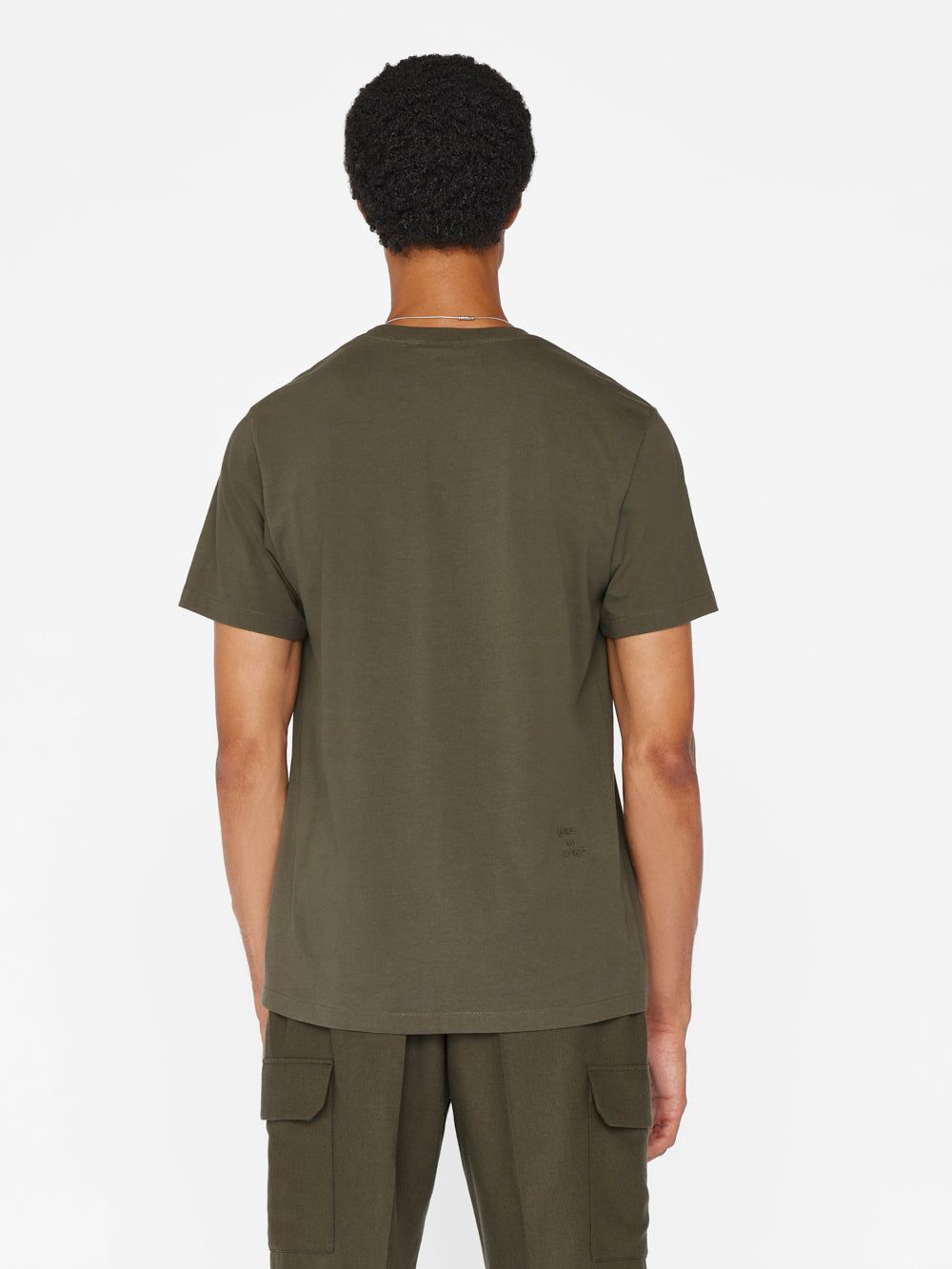 FRAME Logo Tee -- Olive Green sold by Frame Denim product image thumbnail 6
