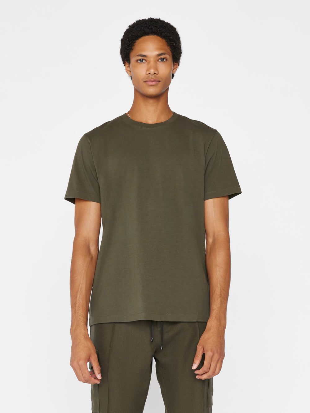 FRAME Logo Tee -- Olive Green sold by Frame Denim product image thumbnail 3
