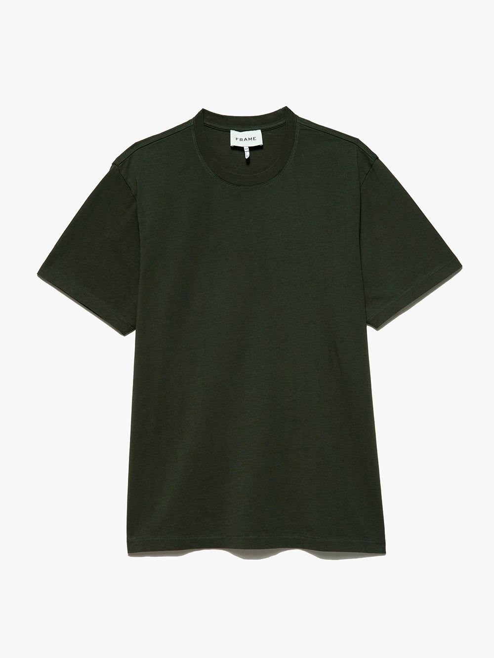 FRAME Logo Tee -- Olive Green sold by Frame Denim