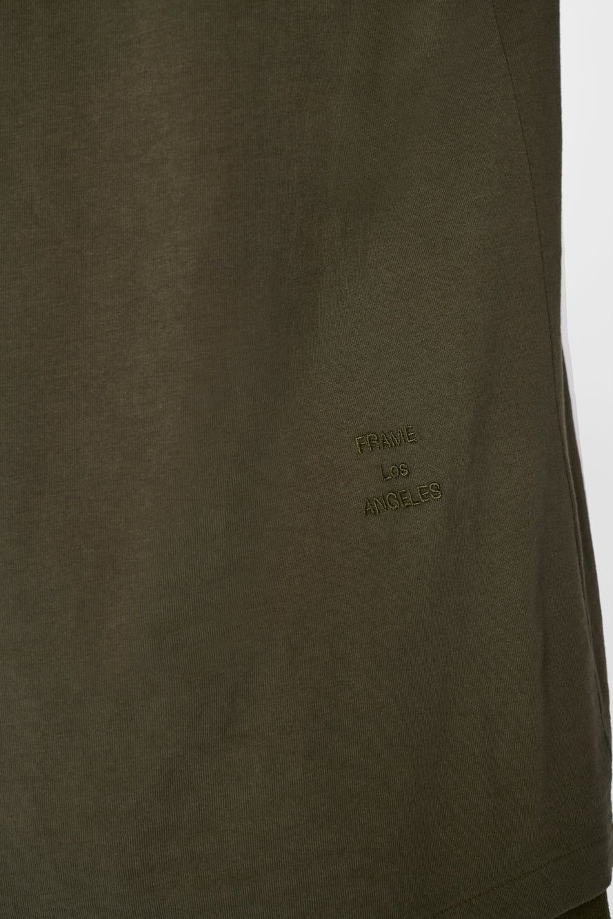FRAME Logo Tee -- Olive Green sold by Frame Denim product image thumbnail 4