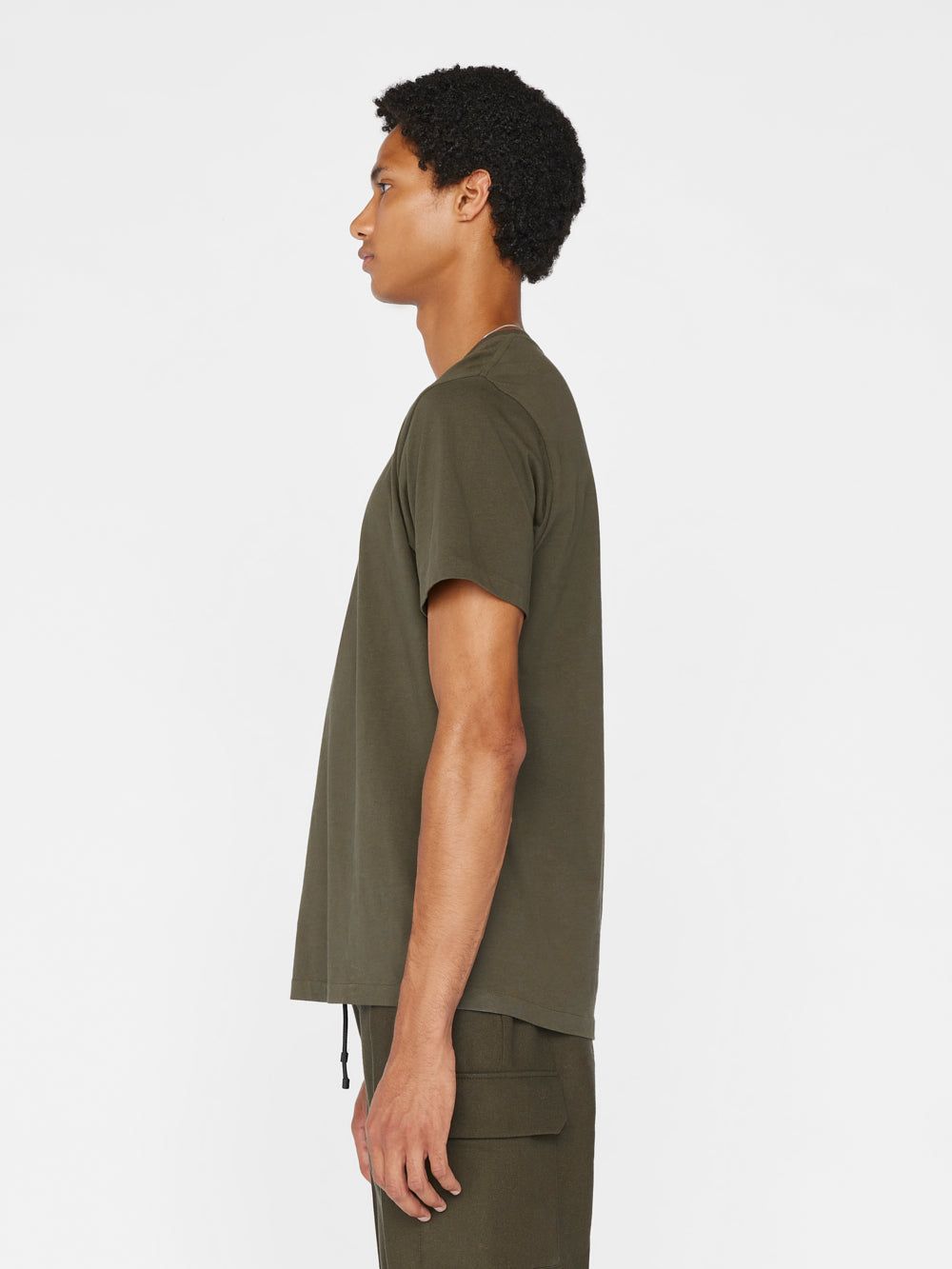 FRAME Logo Tee -- Olive Green sold by Frame Denim product image thumbnail 5