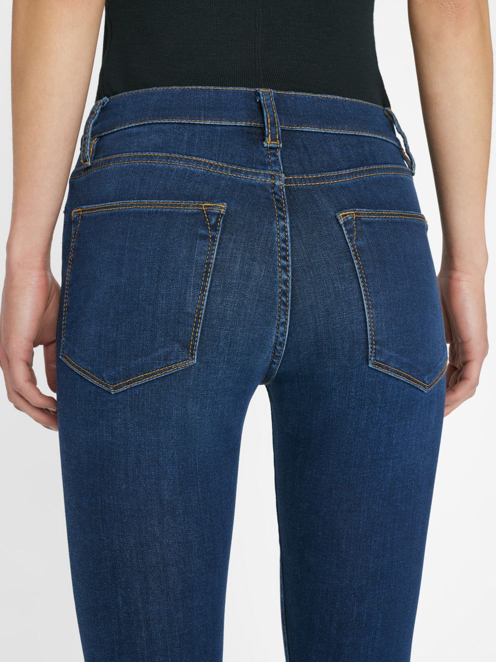 Le High Skinny Outseam Slit -- Majesty sold by Frame Denim product image thumbnail 4