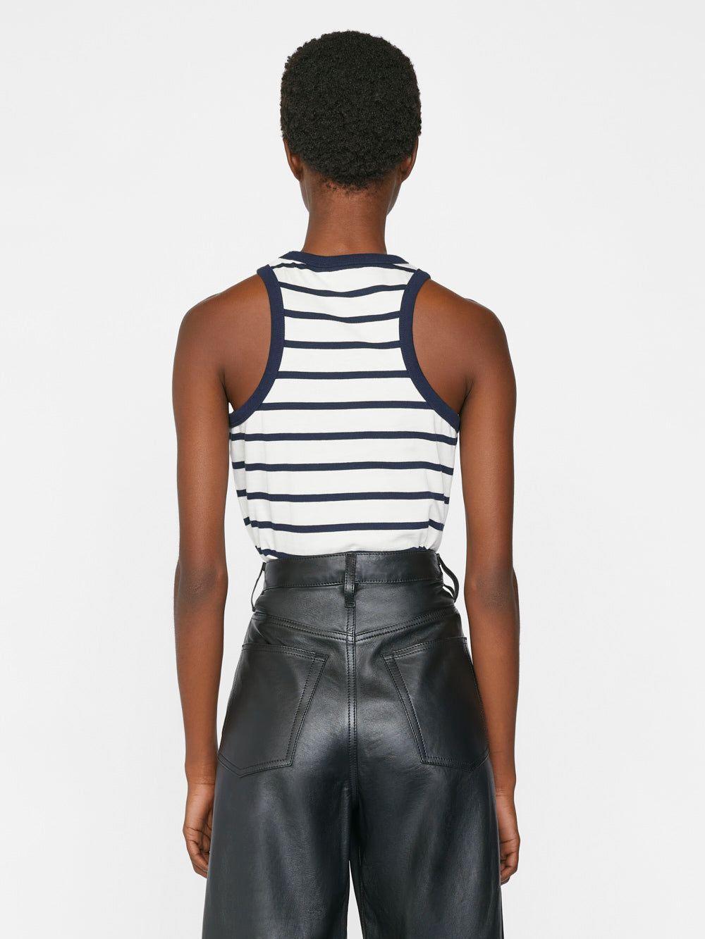 Racer Tank -- Navy Multi sold by Frame Denim product image thumbnail 5