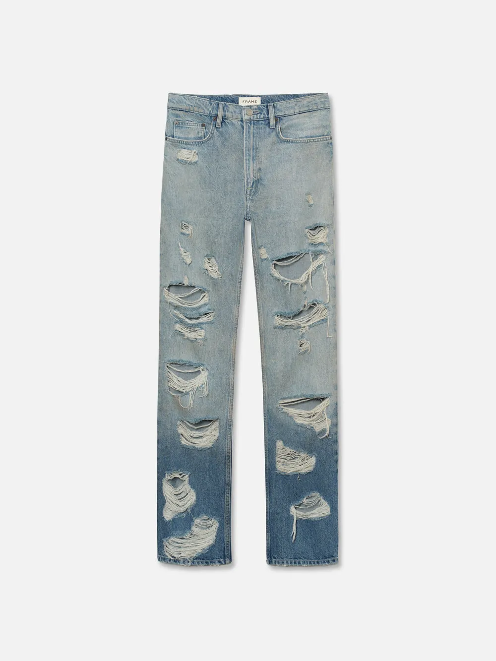 The Boxy Jean -- Lagoon Rips sold by Frame Denim