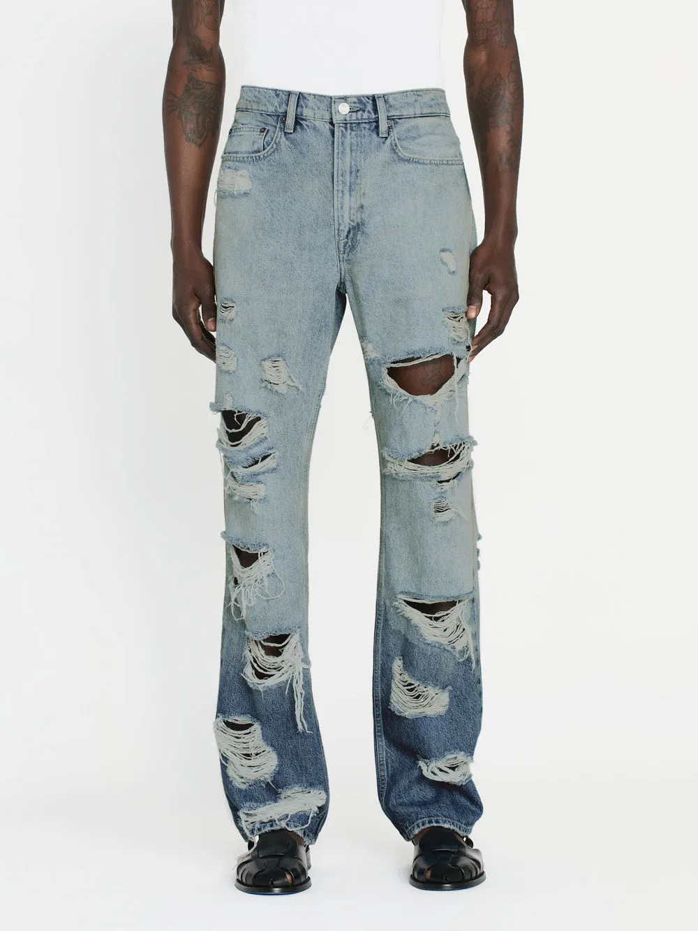The Boxy Jean -- Lagoon Rips sold by Frame Denim product image thumbnail 3